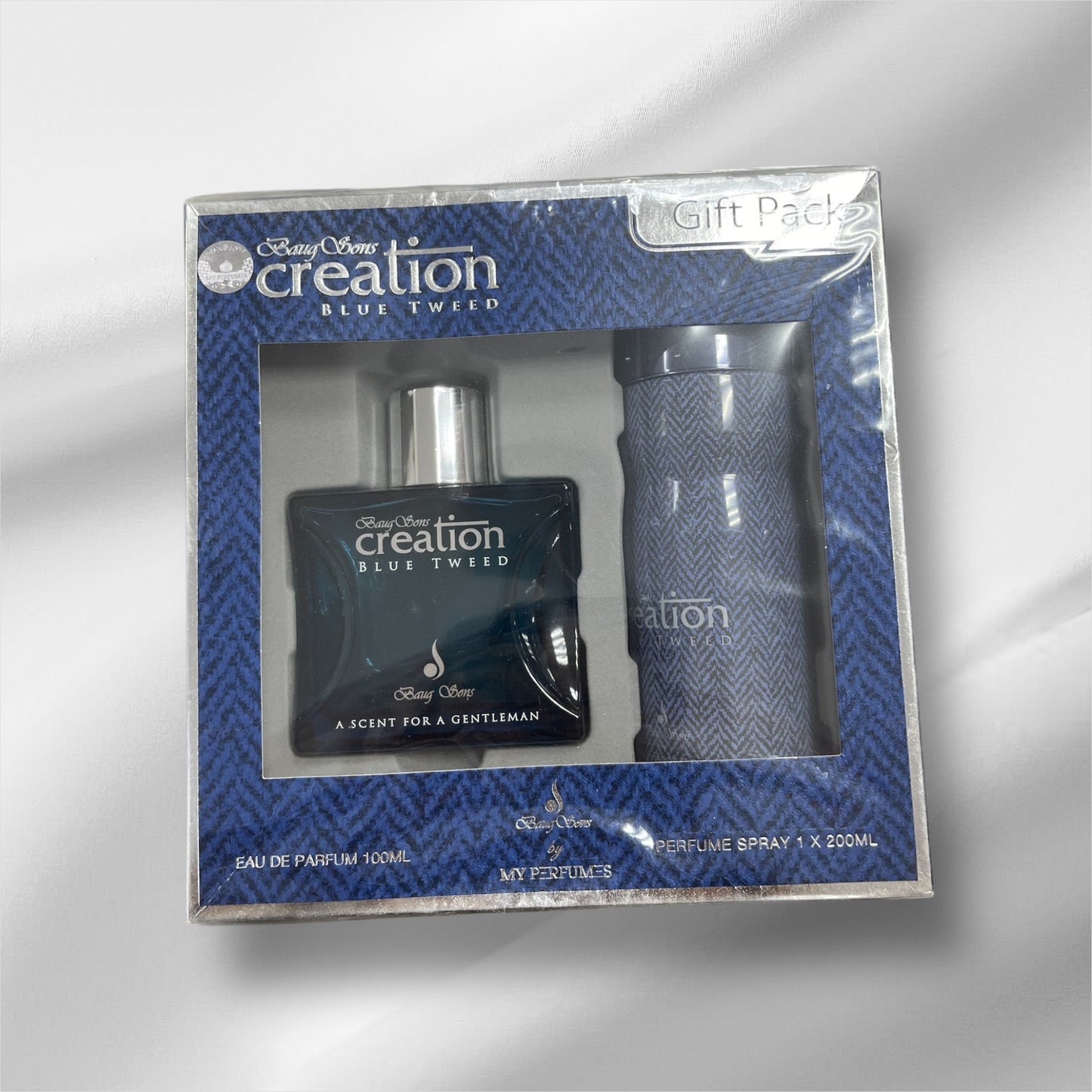 Creation Blue Tweed Gift Pack