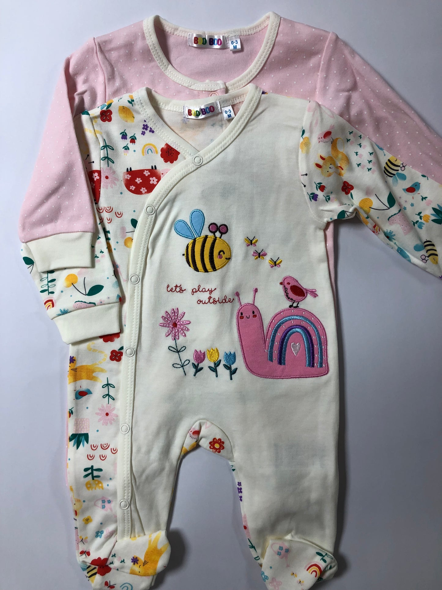 BOO-BOO 2Pk Sleepsuit