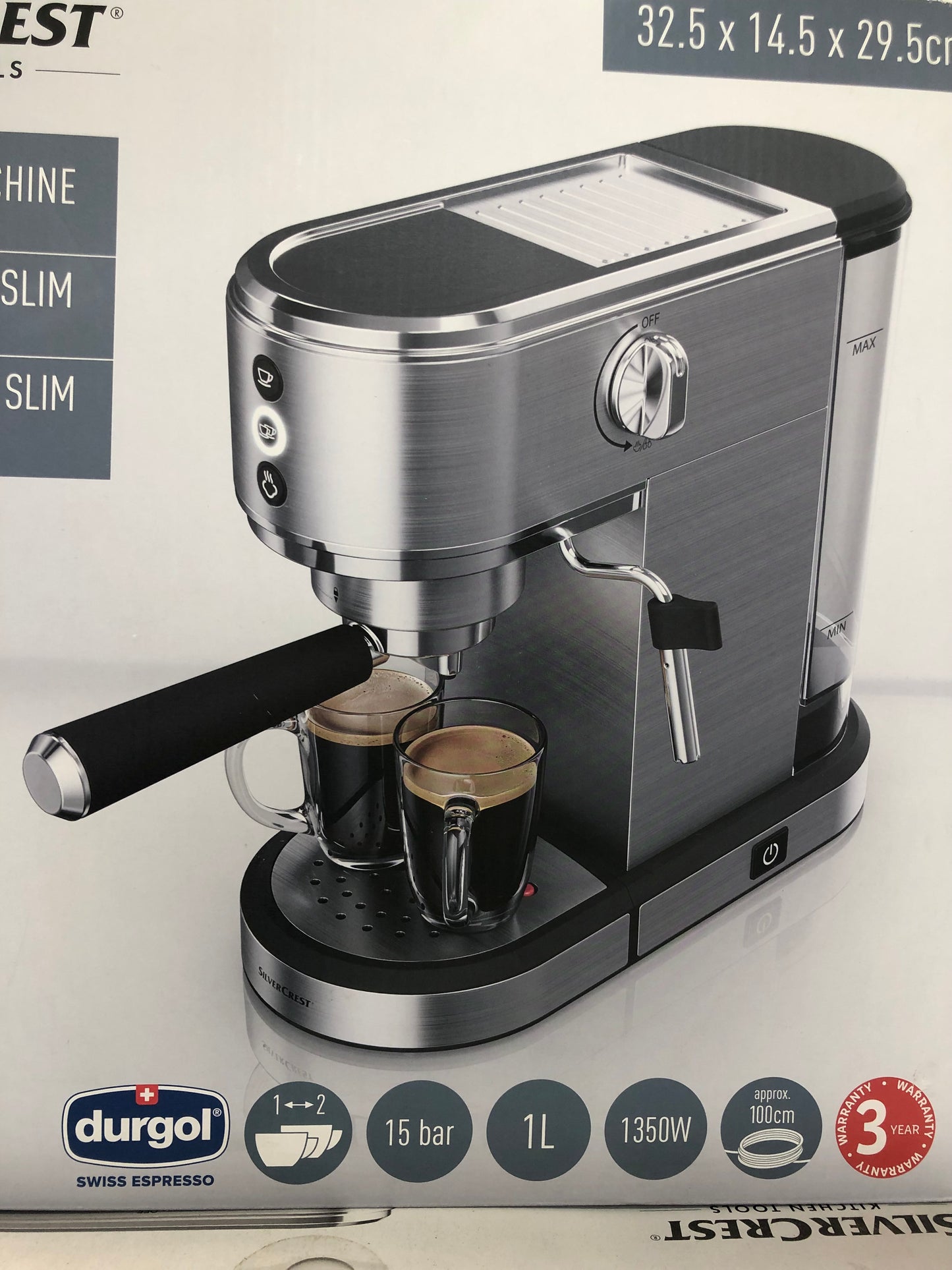 SILVER CREST Espresso Machine