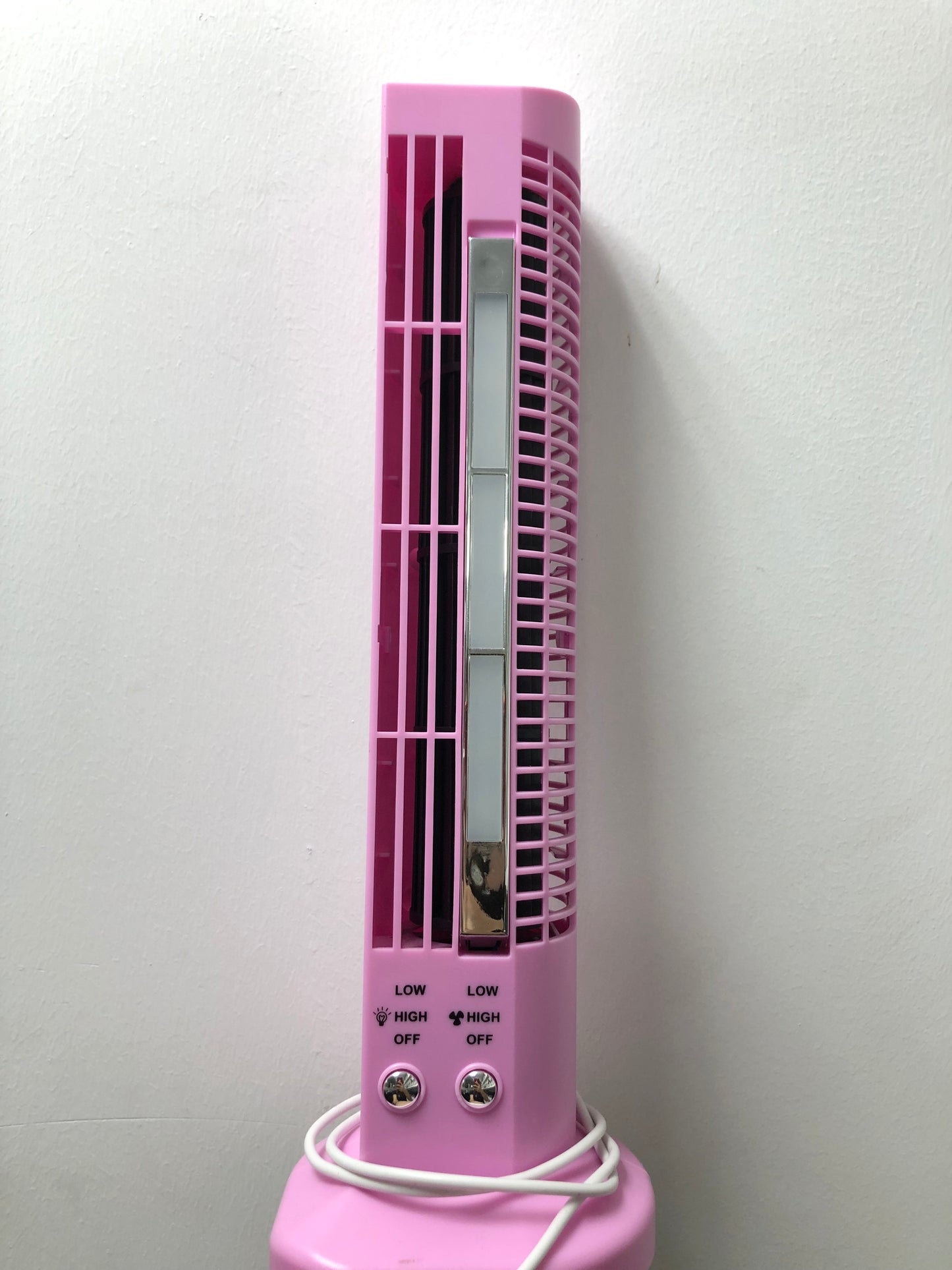 USB TOWER FAN & LIGHT