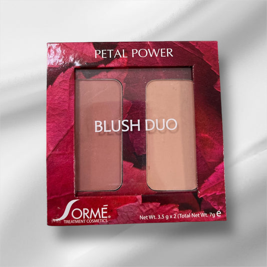 Sorme Treatment Cosmetics Petal Power Blush Duo