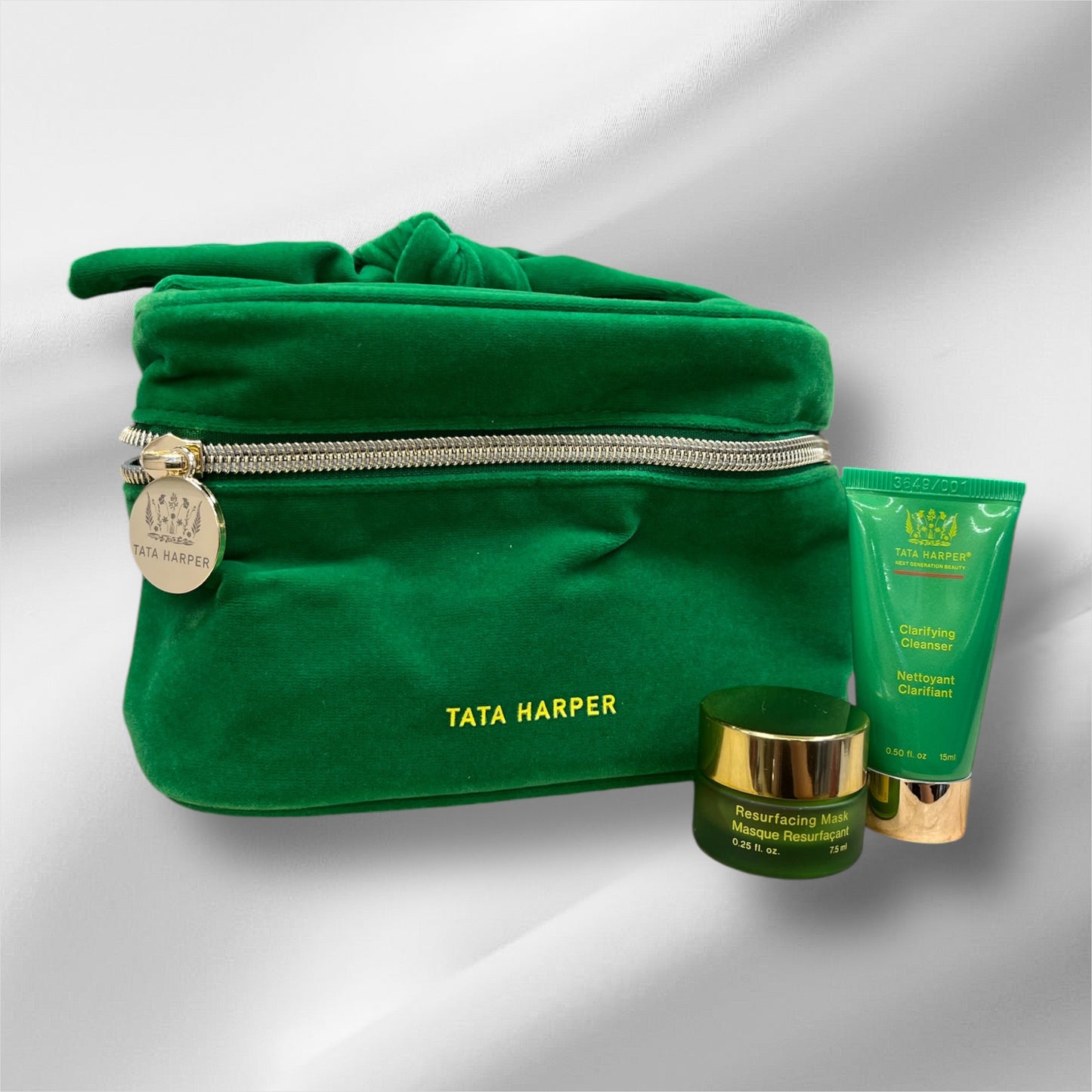 Tata Harper Skin Care Set with Pouch