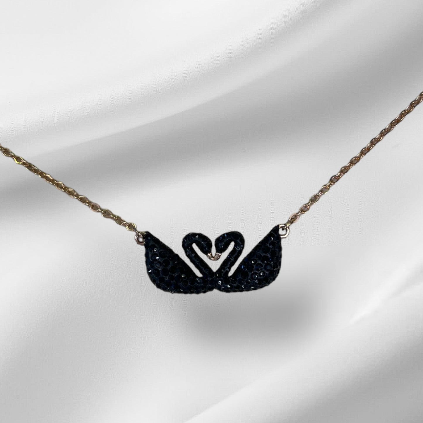 Swarovski Iconic Swan Double Necklace