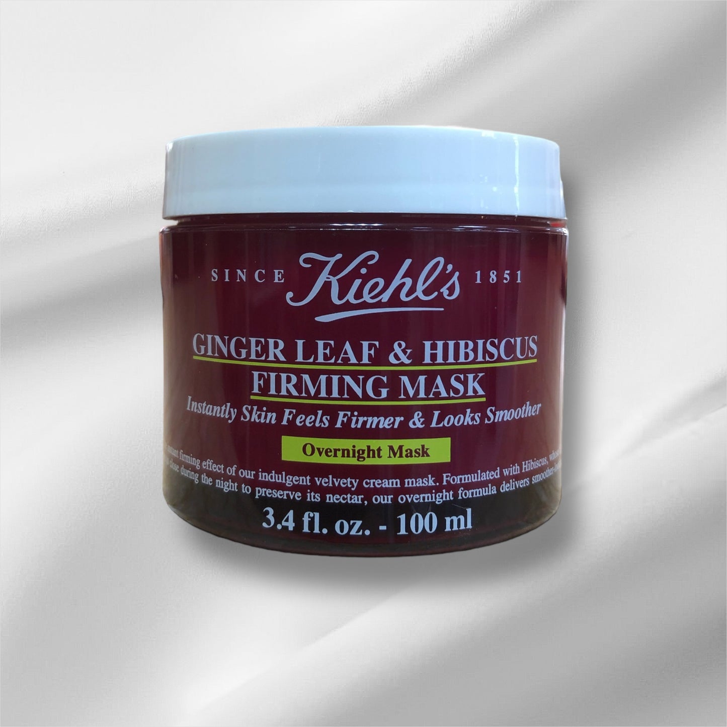 Kiehls ginger leaf & hibiscus firming mask