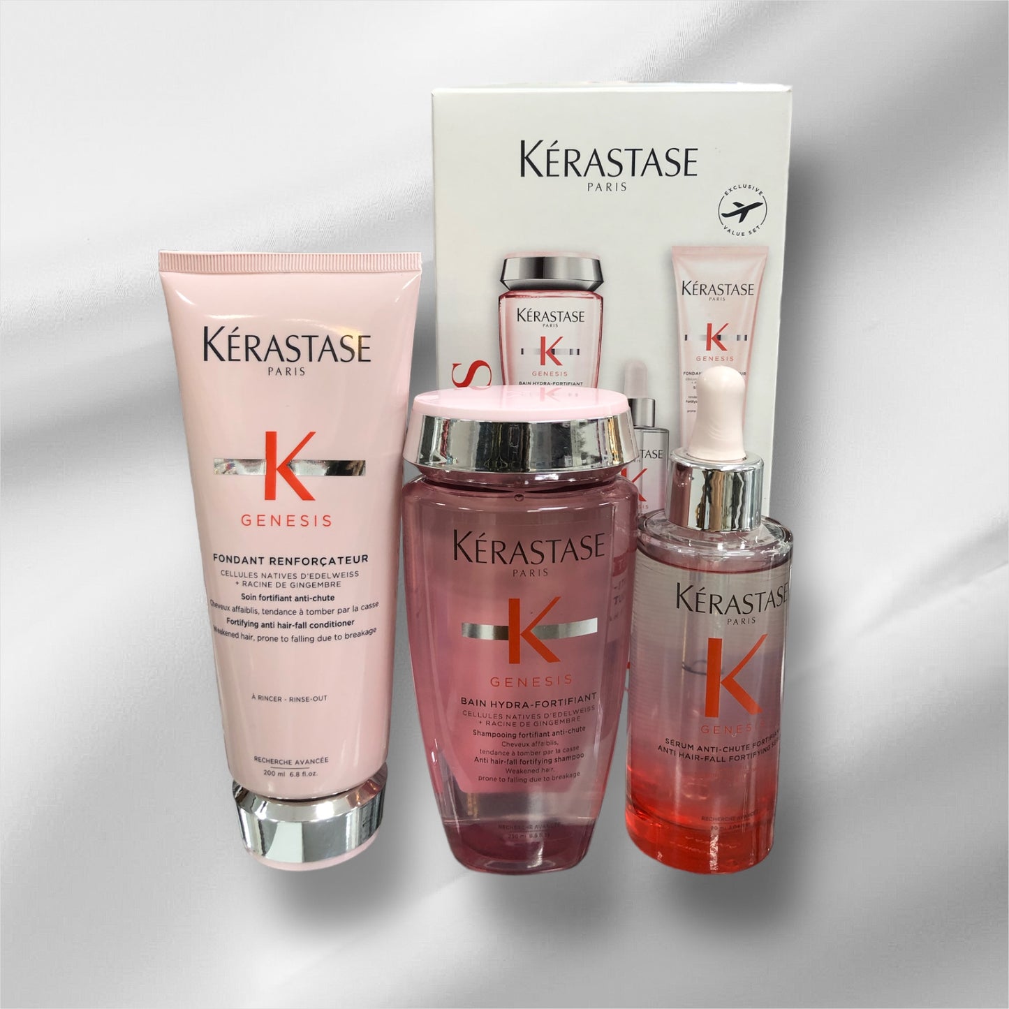 KERASTASE 3 step Anti - Fall Routine For Hair and Scalp