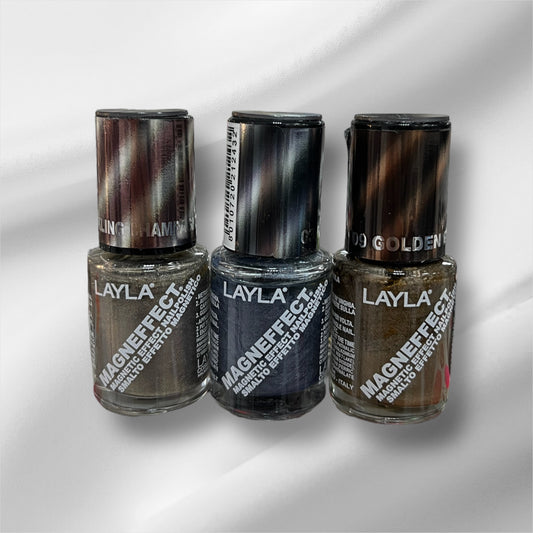 LAYLA MAGNETIC NAIL POLISH 3pcs