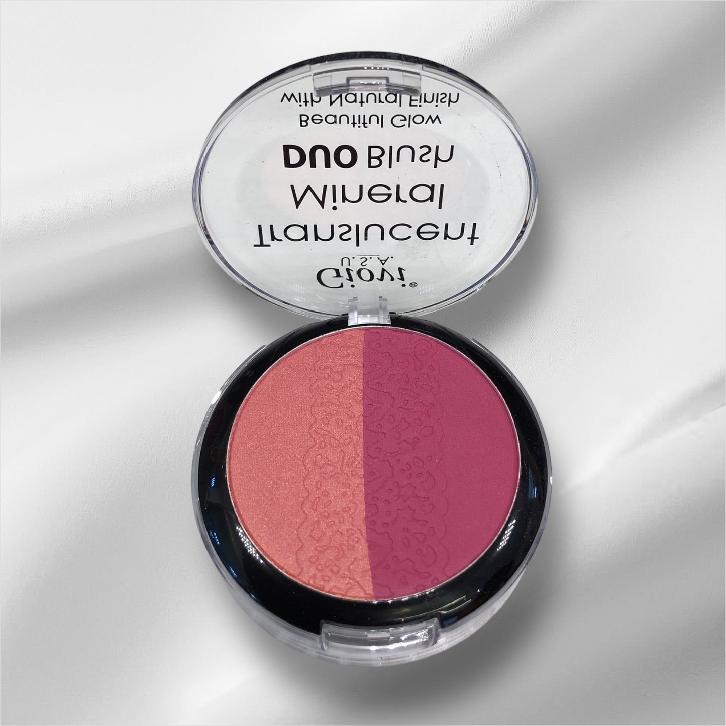 Giovi Translucent mineral duo blush