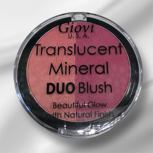 Giovi Translucent mineral duo blush