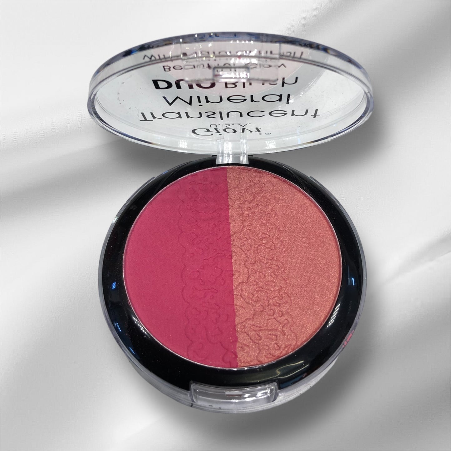 Giovi Translucent mineral duo blush