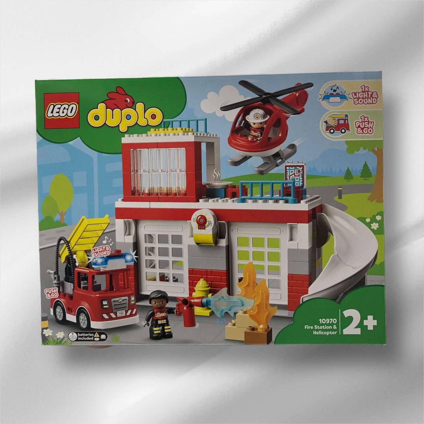 LEGO duplo Fire Station & Helicopter