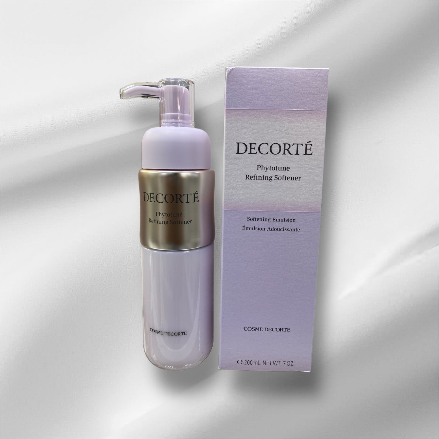 Decorte softening emulsion