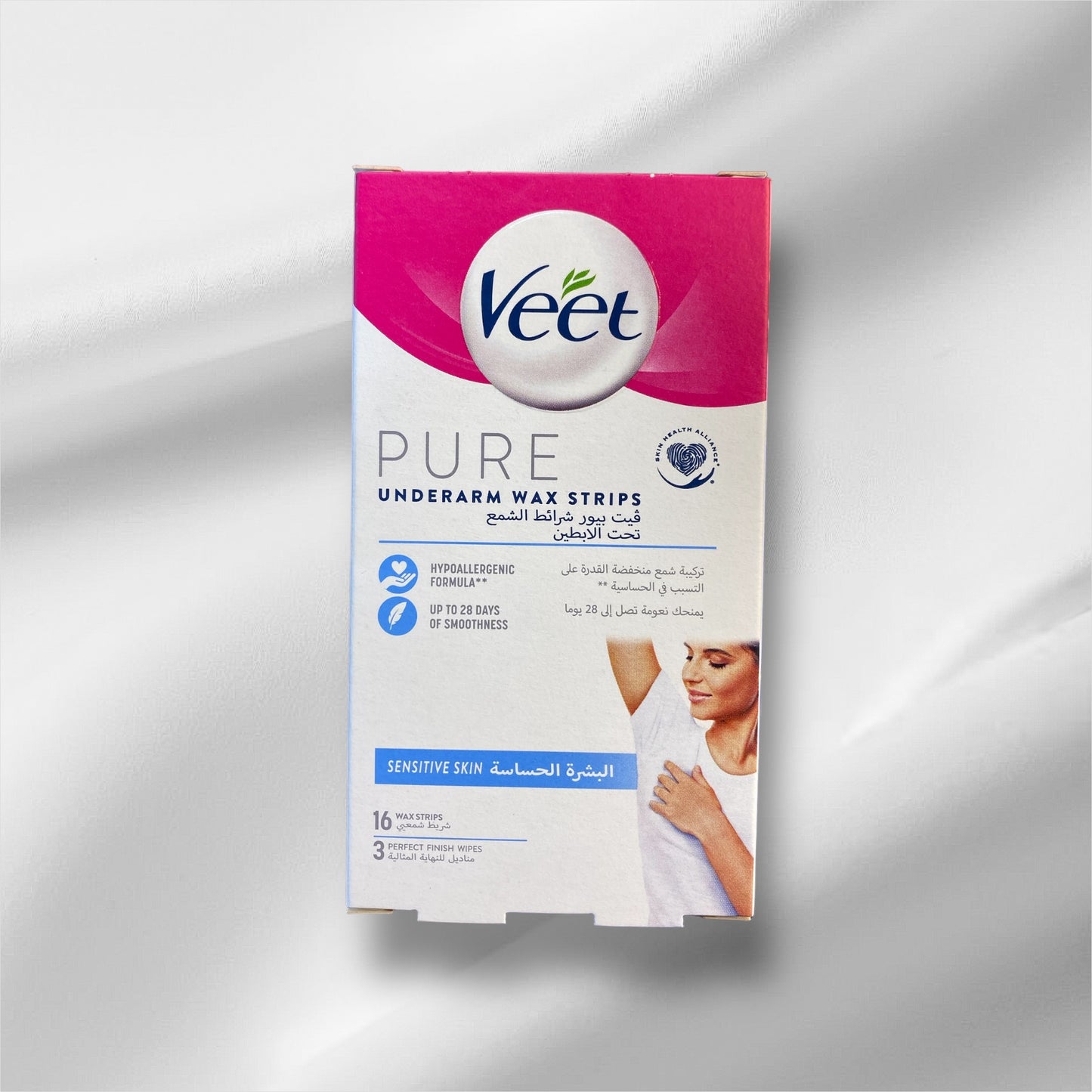 Veet pure underarm wax strips