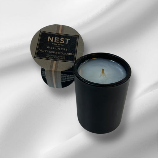 Nest Wellness Driftwood & Chamomile Scented Candle