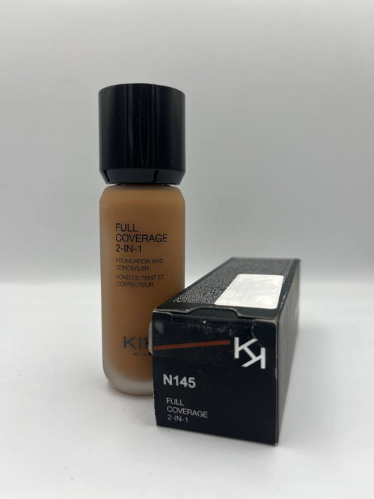 Kiko full coverage 2-in-1 foundation (N145)