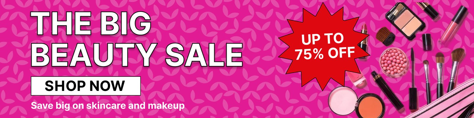Beauty Sale Banner (Mobile)