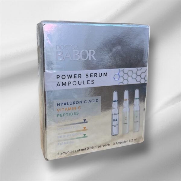 Power Serum, Ampoules Hyaluronic Acid, Vitamin C, Peptides