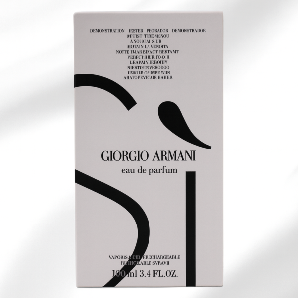GIORGIO ARMANI VAPORISATEUR RECHARGEABLE REFILLABLE SPRAY 100ML