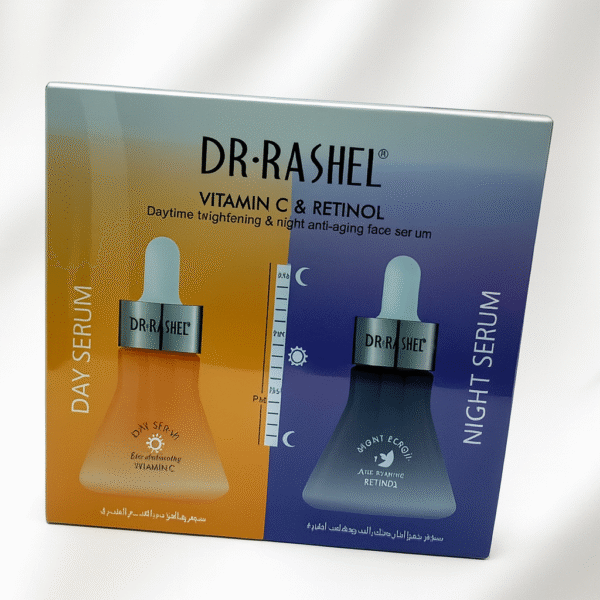 Vitamin C & Retinol Daytime Brightening & Night Anti-Aging Face Serum