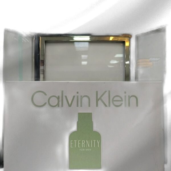 CALVIN KLEIN ETERNITY FOR MEN EDT SPRAY 100ML AFTER SHAVE BALM 100ML DEODORANT STICK 75ML AND HAIR AND BODY WASH 100ML