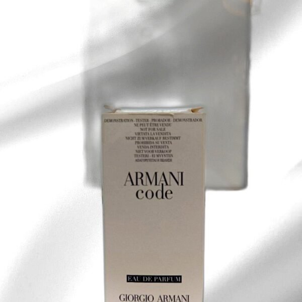 GIORGIO0 ARMANI ARMANI CODE EDP RECHARGEABLE REFILLABLE SPRAY 75ML