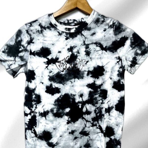 Black Tie-Dye T-Shirt