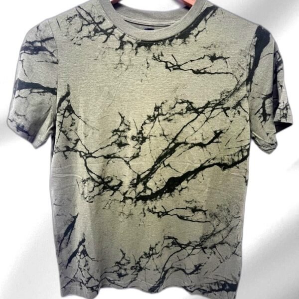 Green Marble Pattern T-Shirt