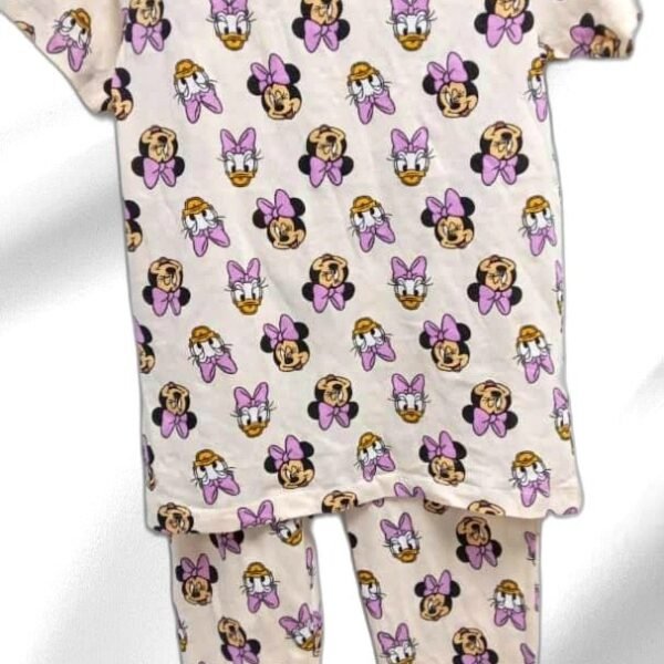 Cartoon Print Kids Pajamas
