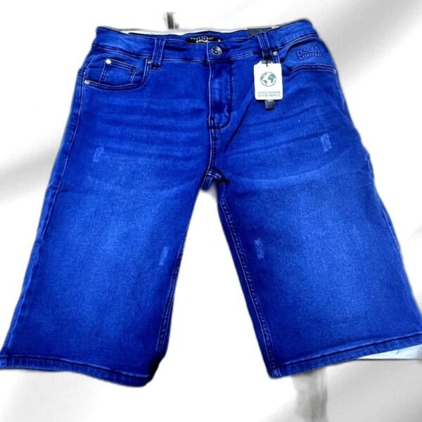 Blue Denim Shorts