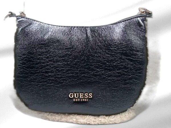 Guess Black Faux Leather Bag
