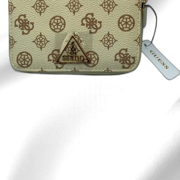 Guess Cream Logo Pouch