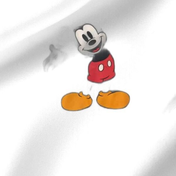 Striped Mickey Mouse Romper