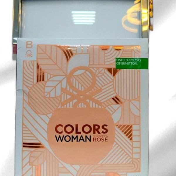 UNITED COLORS OF BENETTON COLORS WOMAN DE BENETTON ROSE EDT NATURAL SPRAY 80ML BODY SPRAY 150ML