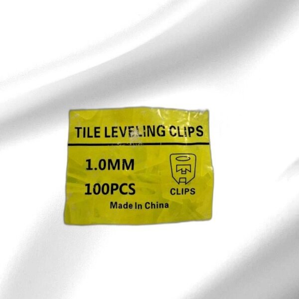 DEZ BRAND TILE LEVELING CLIPS 1.0MM 100PCS