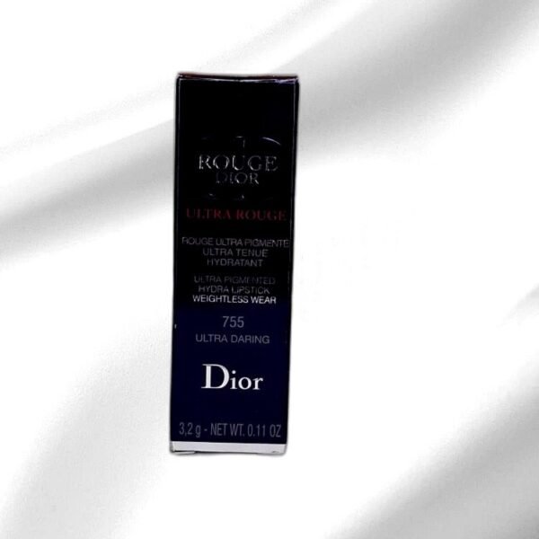 DIOR ULTRA PIGMENTED HYDRA LIPSTICK ULTRA ROUGE 755 ULTRA DARING 3.2G