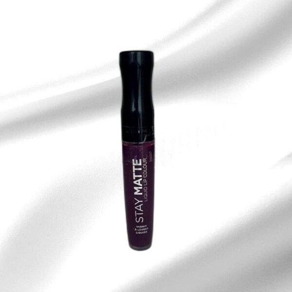 RIMMEL LONDON STAY MATTE 800 MIDNIGHT LIQUID LIP COLOR 5.5 ML