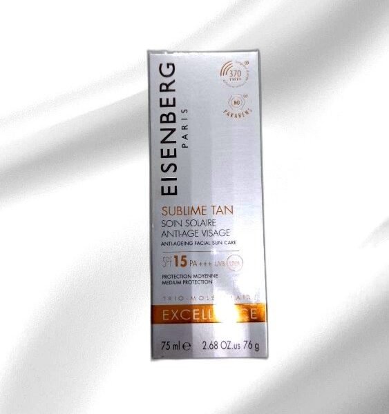 EISENBERG SUBLIME TAN ANTI AGEING FACIAL SUN CARE SPE 15 76 G