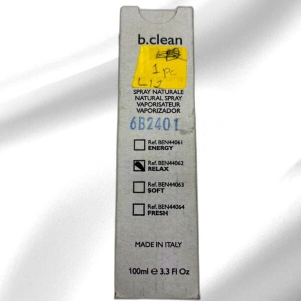 B CLEAN SPRAY NATURALENATURAL SPRAYVAPORISATEUR