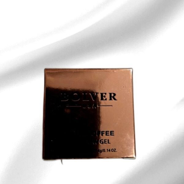 BOLVERUSA DARKCOFFEEEYEBROW GELNET WT.J POIDS NET 4G/0.14 0Z.