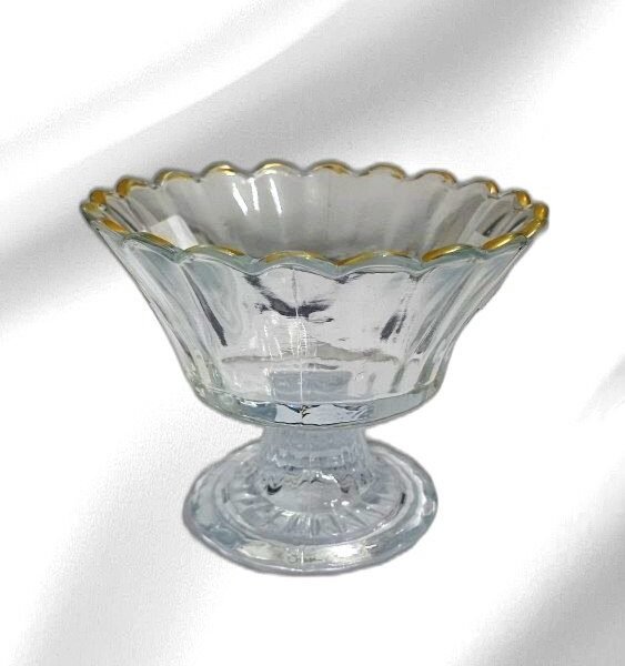 DEZ BRAND ICE CREAM BOWL GLASS