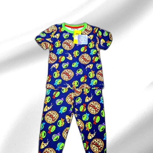 DISNEY KIDS BLUE PRINTED FULL SUIT