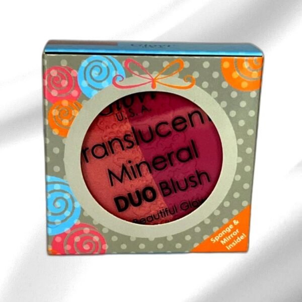 GIOVI USA TRANSLUCENT MINERAL DUO BLUSH SHADY ROSE DUO