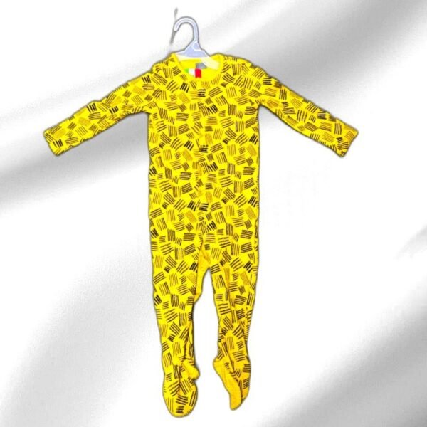 DEZ BRAND SUIT LONG YELLOW PRINTED