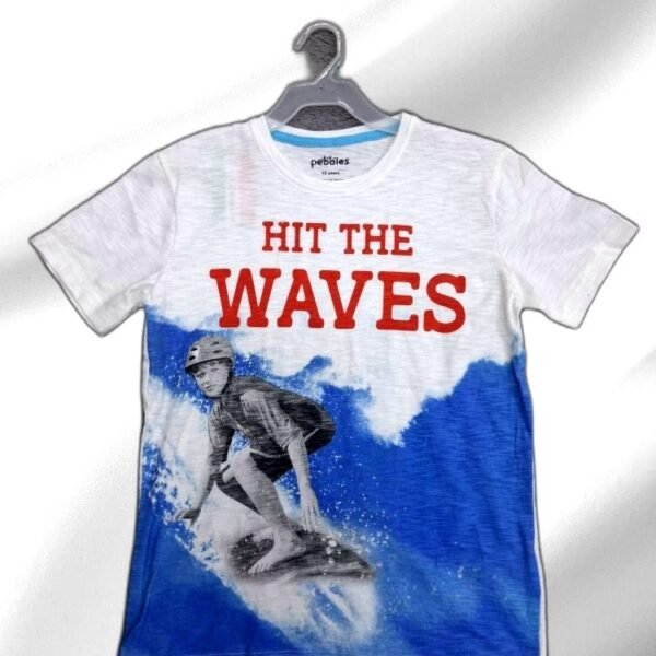 PEDDLES ROUND NECK PRINTED T SHIRT