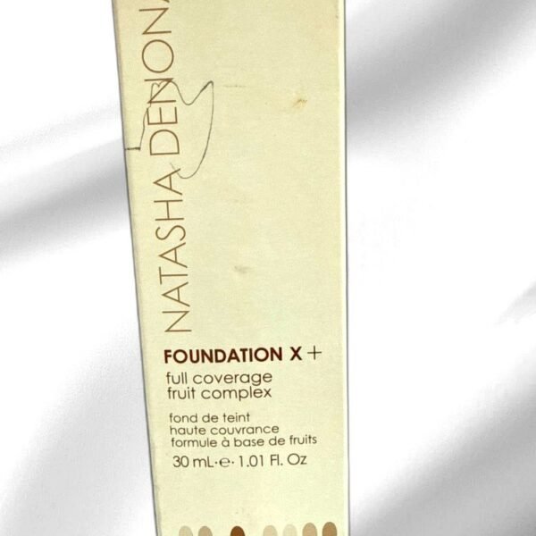 NATASHA DENONA FOUNDATION X+ FULL COVERAGE FRUIT COMPLEX 45W MEDIUM SABLE CHAUD 30ML