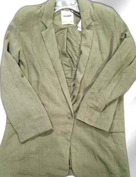 PULL & BEAR BLAZER LIGHT GREEN