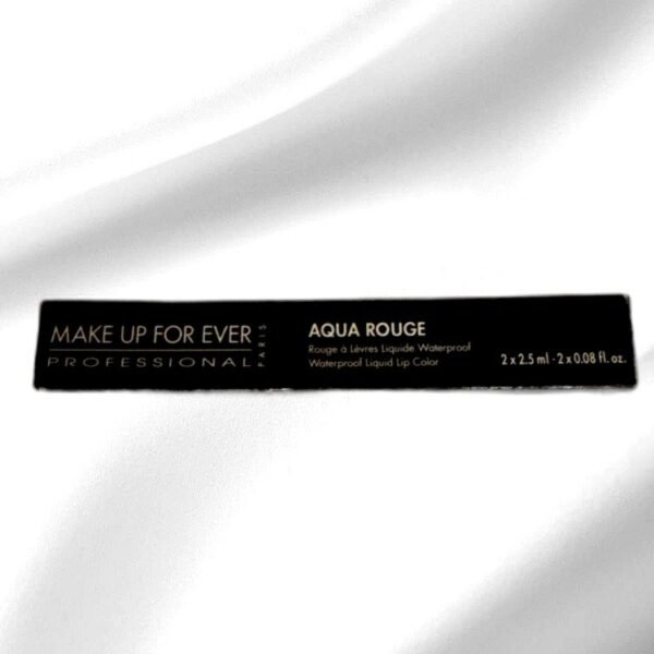 MAKE UP FOR EVER AQUA ROUGE 16 ROUGE Ã  LÃ¨VRES LIQUIDE WATERPROOF WATERPROOF LIQUID LIP COLOR 2X 2.5 ML