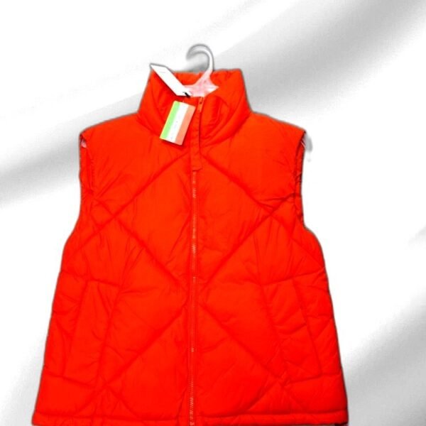 B.YOUNQ JACKET WITHOUT SLEEVES ORANGE