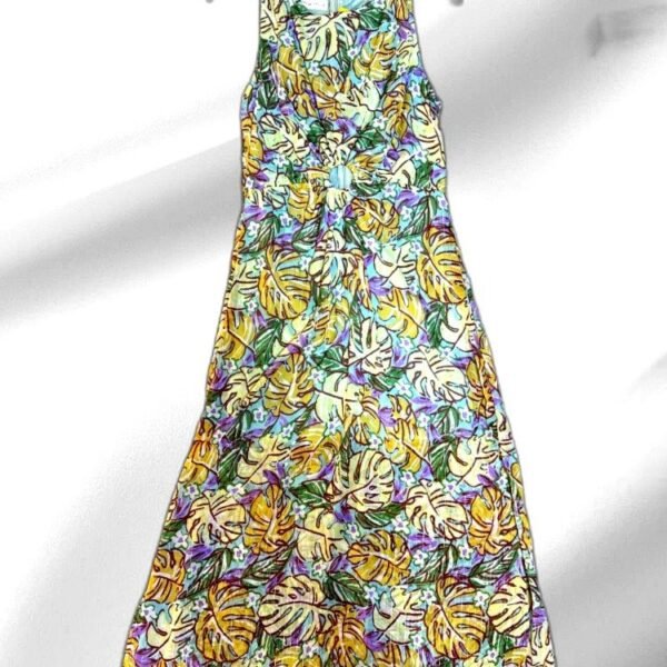LEFTIES LONG DRESS PRINTED
