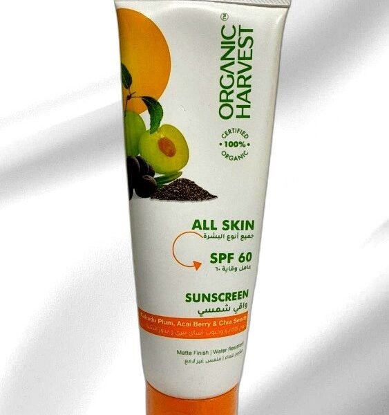 ORGANIC HARVEST ALL SKIN SUNSCREEN SPF 60 100G