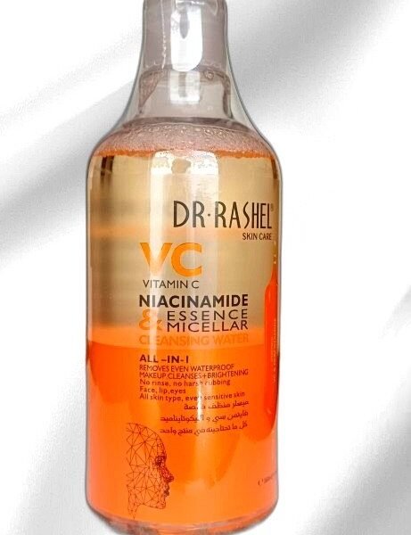 DR- RASHEL DR-RASHEL VC& NIACINAMIDE ESSENCE MICELLAR CLEANSING WATER ITEM NO: DRL-I485 350 ML